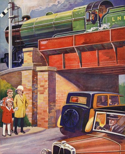 Over en onder de brug door English School