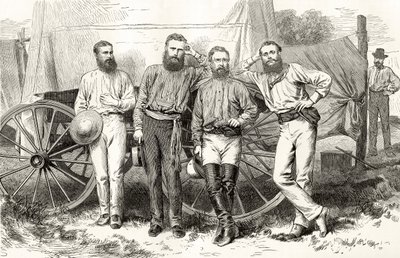 Overland Telegraph Party, c.1872, uit 