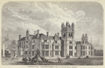 Overstone Hall, Northamptonshire door English School