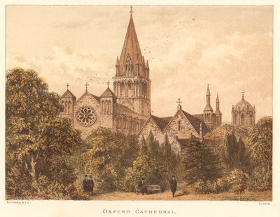 Kathedraal van Oxford door English School
