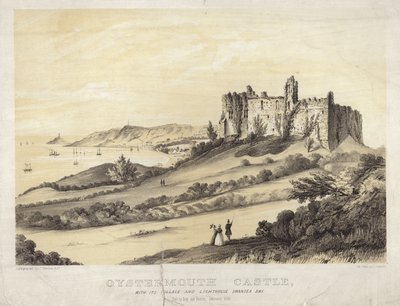 Oystermouth Kasteel door English School