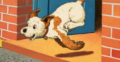 Paddy-Paws de puppy door English School