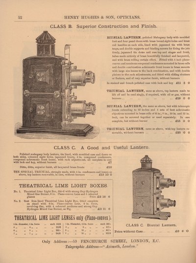 Pagina uit Henry Hughes & Son