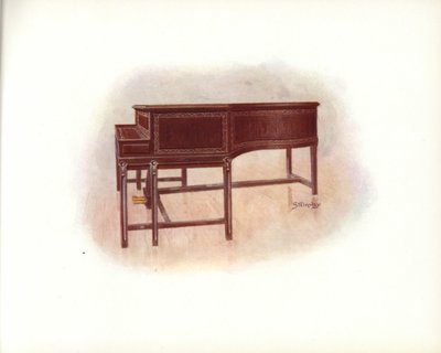 Pagina uit Steinway & Sons Kunstcatalogus door English School