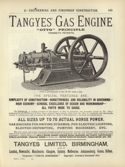 Pagina uit The Architects, Surveyors and Engineers Compendium 1892 door English School