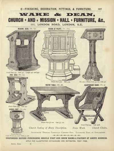 Pagina uit The Architects, Surveyors and Engineers Compendium 1892 door English School