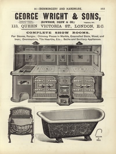 Pagina uit The Architects, Surveyors and Engineers Compendium 1892 door English School