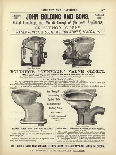 Pagina uit The Architects, Surveyors and Engineers Compendium 1892 door English School