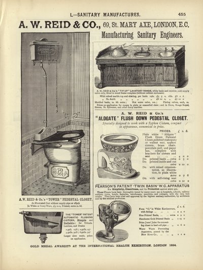 Pagina uit The Architects, Surveyors and Engineers Compendium 1892 door English School