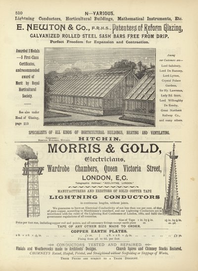 Pagina uit The Architects, Surveyors and Engineers Compendium 1892 door English School