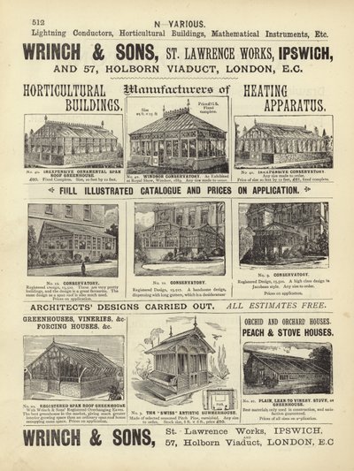 Pagina uit The Architects, Surveyors and Engineers Compendium 1892 door English School