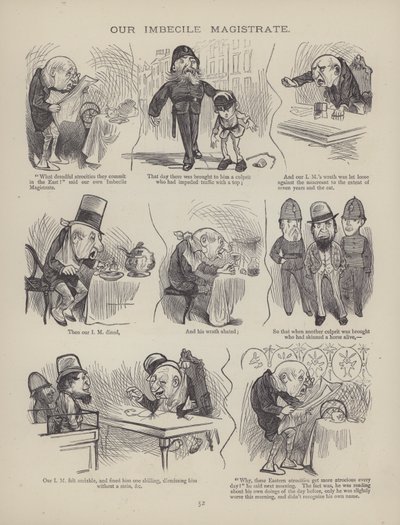 Pagina uit The British Working Man or One Who Does Not Believe In Him door English School
