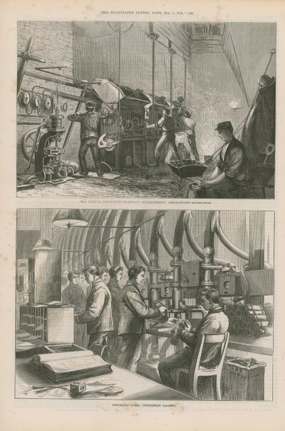 Pagina uit de Illustrated London News door English School