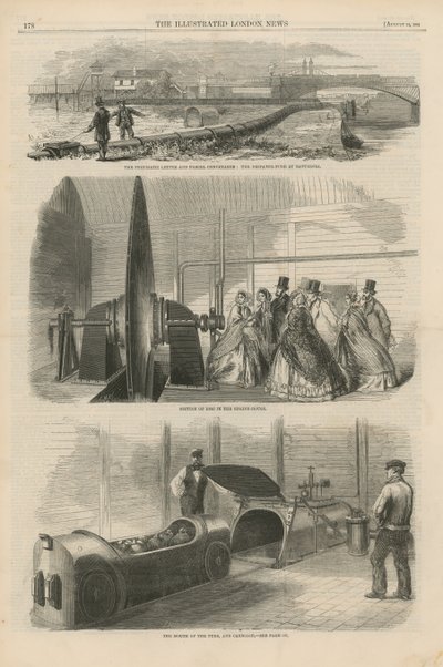 Pagina uit de Illustrated London News door English School