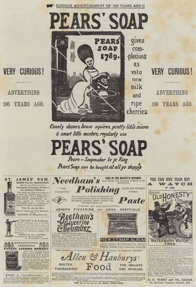 Pagina met advertenties door English School