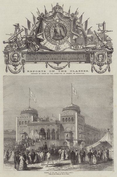 Paleis van de Bey van Tunis door English School