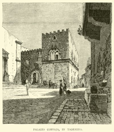 Palazzo Corvaja, in Taormina door English School