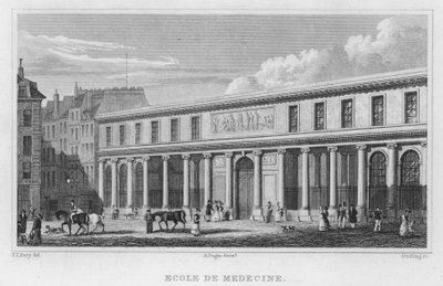 Parijs, Ecole De Medecine door English School