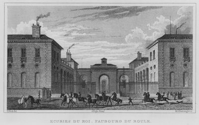 Parijs, Ecuries Du Roi, Faubourg Du Roule door English School
