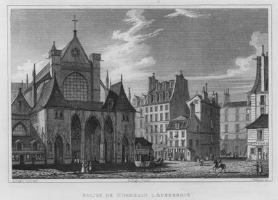 Parijs, Eglise De St Germain L