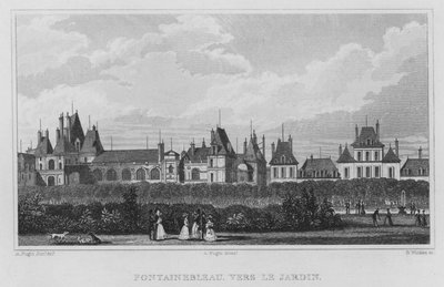 Parijs, Fontainebleau, Vers Le Jardin door English School