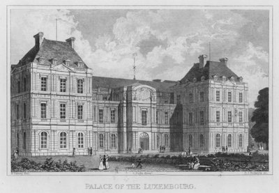Parijs, Paleis van Luxemburg door English School
