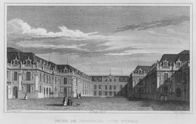 Parijs, Palais De Versailles, Cour Royale door English School