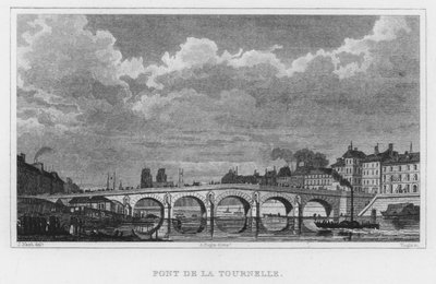 Parijs, Pont De La Tournelle door English School