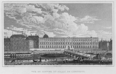 Parijs, Vue Du Louvre, Du Palais De L
