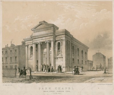 Parkkapel, Grove Street, Camden Town door English School