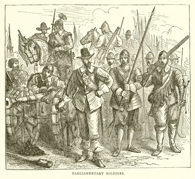 Parlementaire soldaten door English School