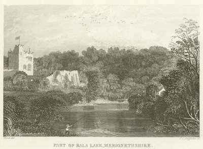 Deel van Bala Lake, Merionethshire door English School