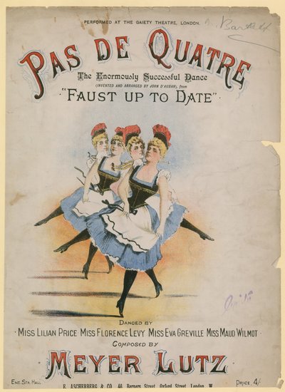 Pas de Quatre door English School
