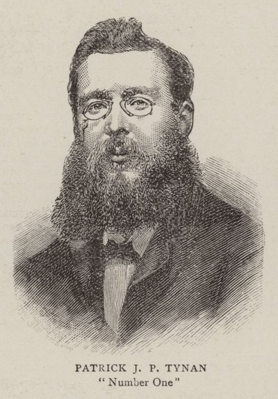Patrick J P Tynan (gravure) door English School