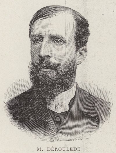 Paul Deroulede (gravure) door English School
