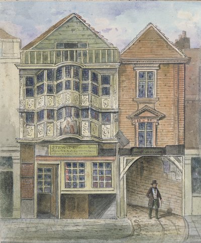 Huis van Paul Pindar, Bishopsgate door English School