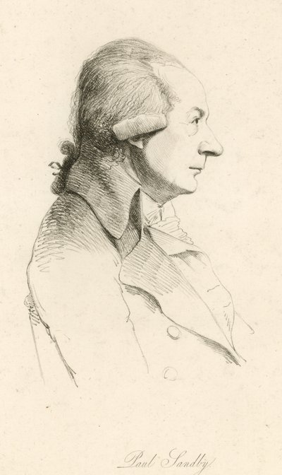 Paul Sandby, kaartmaker en schilder door English School