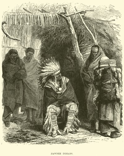 Pawnee-indianen door English School