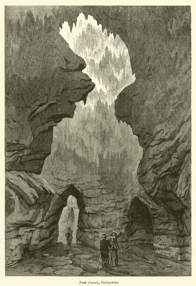 Peak Cavern, Derbyshire door English School