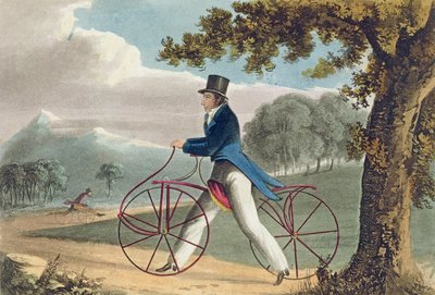 Voetgangershobby, uit Ackermanns Repository of Arts, 1819 door English School