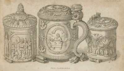 Peg Tankards door English School