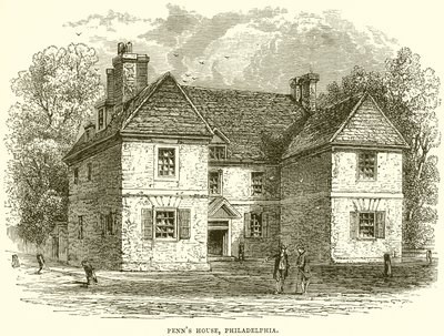 Penns huis, Philadelphia door English School