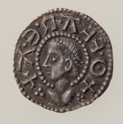 Penny van Offa, Koning van Mercia, 757-96 (voorzijde) door English School