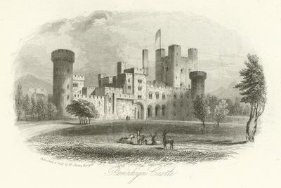 Penrhyn Castle, Llandygai, Wales door English School