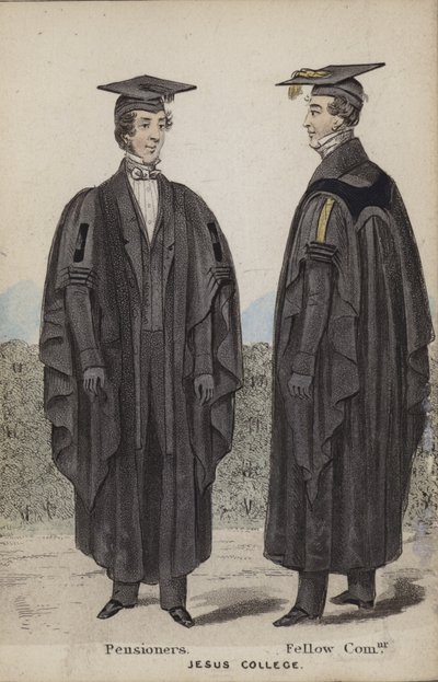 Pensionarissen, Fellow Commoner, Jesus College door English School