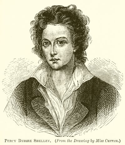 Percy Bysshe Shelley door English School