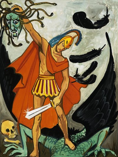 Perseus en de Medusa door English School