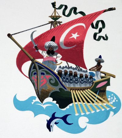 Perzisch schip door English School
