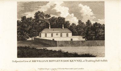 Perspectiefweergave van Sir William Rowley