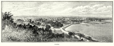 Perth (gravure) door English School